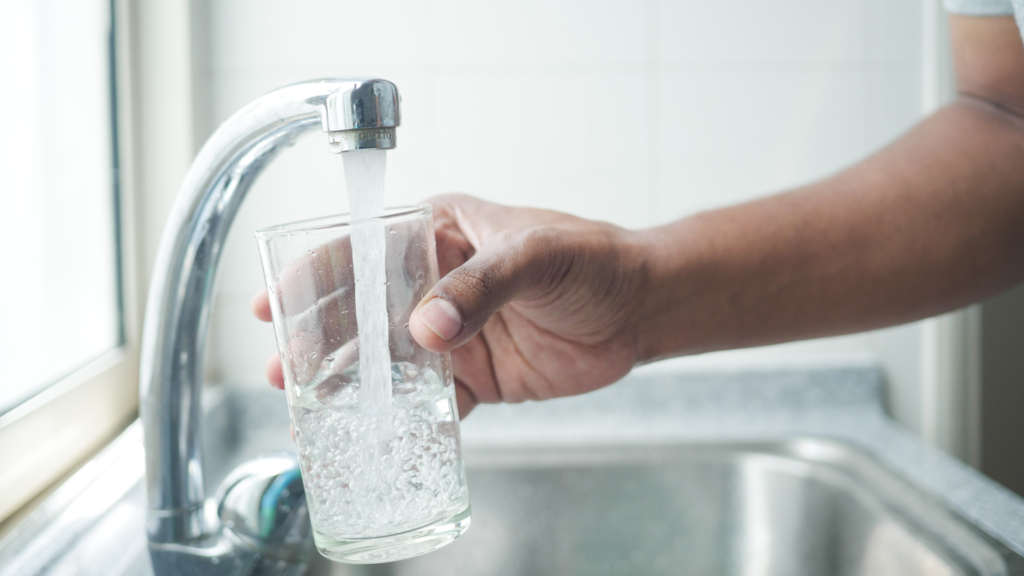 cup of tap water