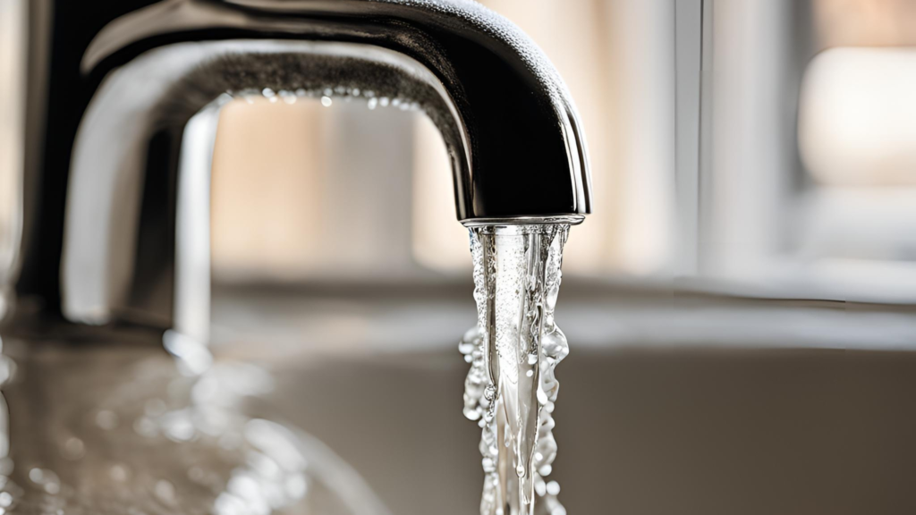 frozen tap water
